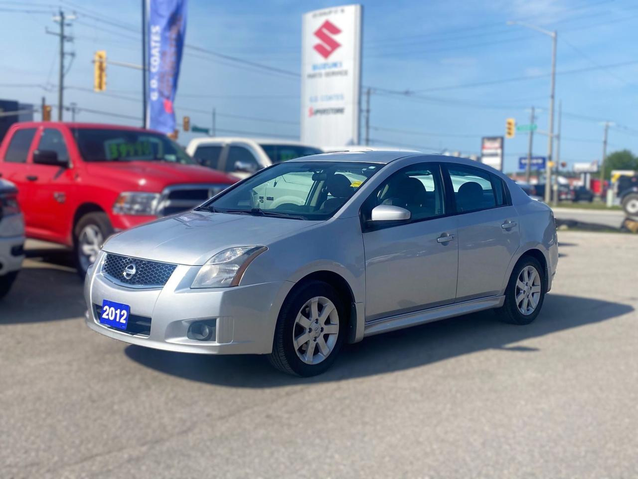 Used 2012 Nissan Sentra SR ~Heated Seats ~Alloy Wheels ~Power windows ~A/C for sale in Barrie, ON