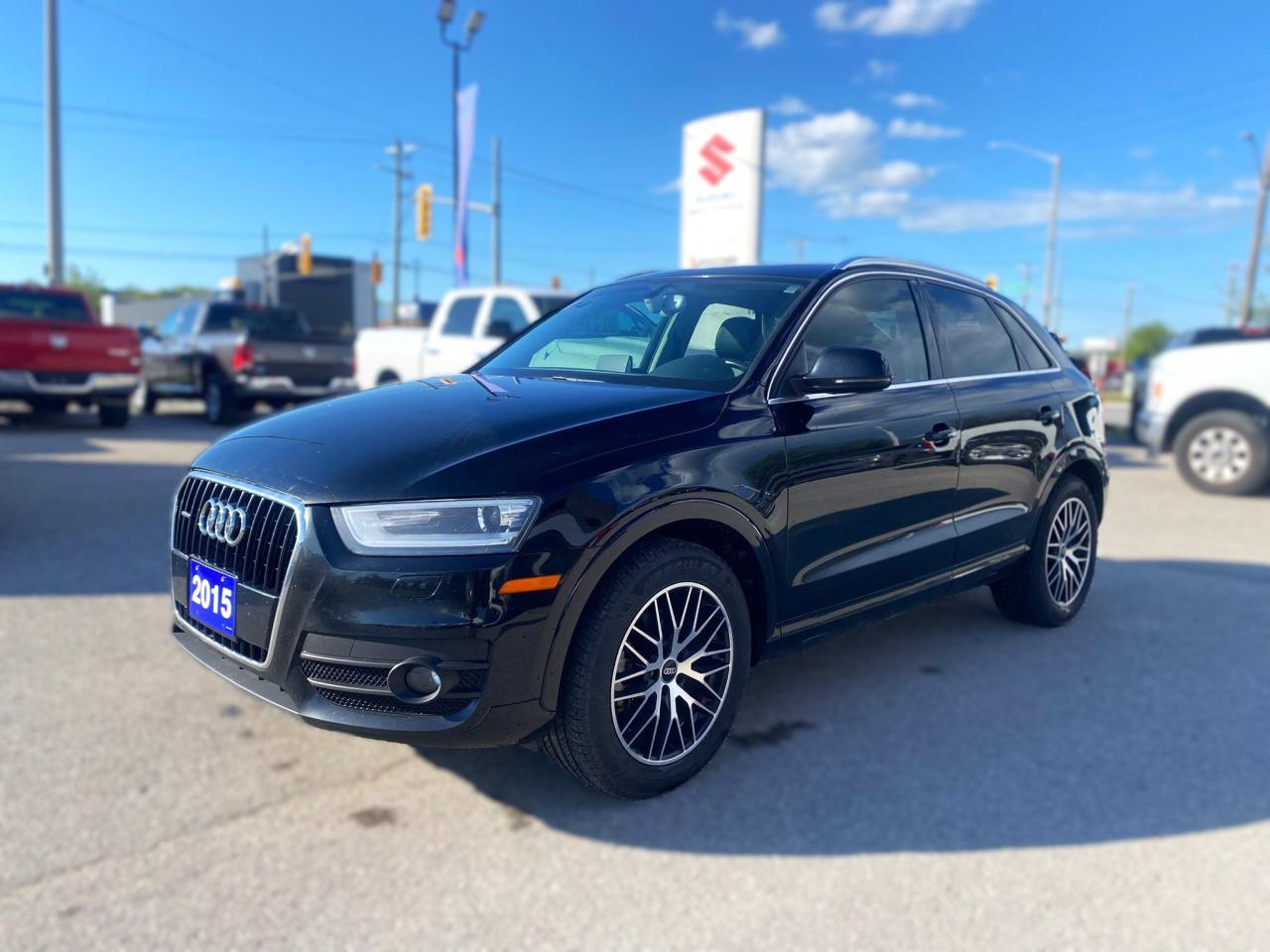 Used 2015 Audi Q3 Premium Plus AWD ~Heated Leather ~Panoramic Roof for sale in Barrie, ON