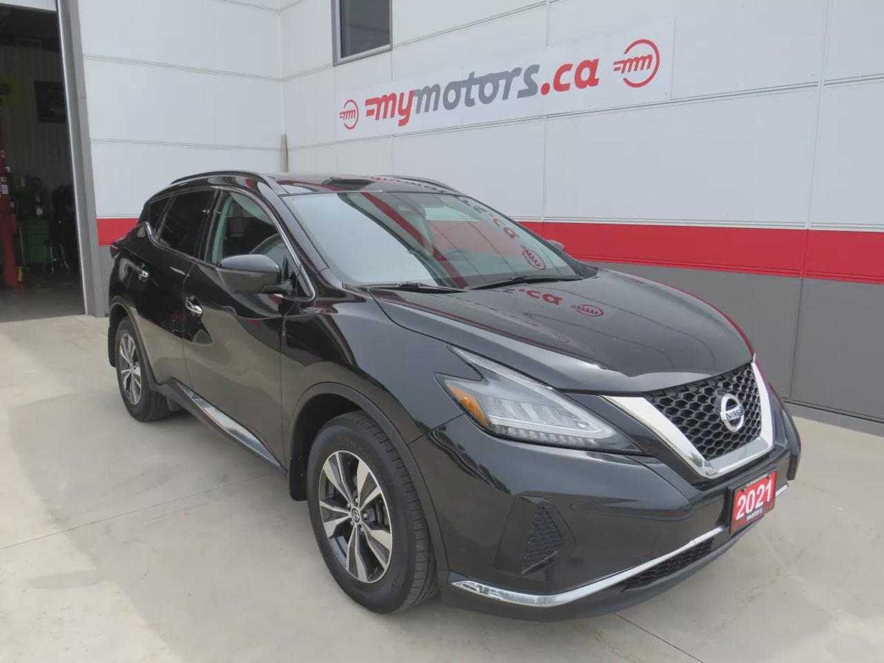 2021 Nissan Murano SV  | One Owner | Clean Title | No Accidents | Safety Certified | Alloy Rims | Remote Start | Navigation | 360 Degree Reverse Camera | Panoramic Sunroof | Dual Climate Control | Power Tailgate | Heated Seats | Steering Wheel | Push Button Start | Digital  Photo