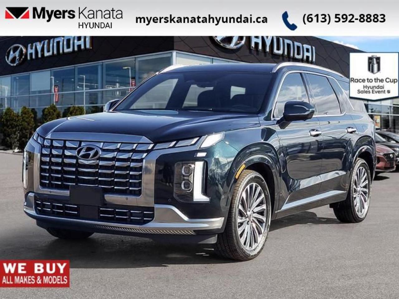 New 2025 Hyundai PALISADE Ultimate Calligraphy 7-Passenger  - $205.40 /Wk for sale in Kanata, ON