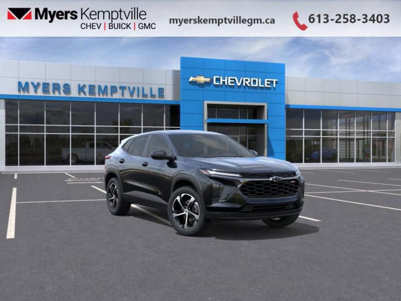 New 2025 Chevrolet Trax 1RS  - Heated Seats -  Remote Start for sale in Kemptville, ON