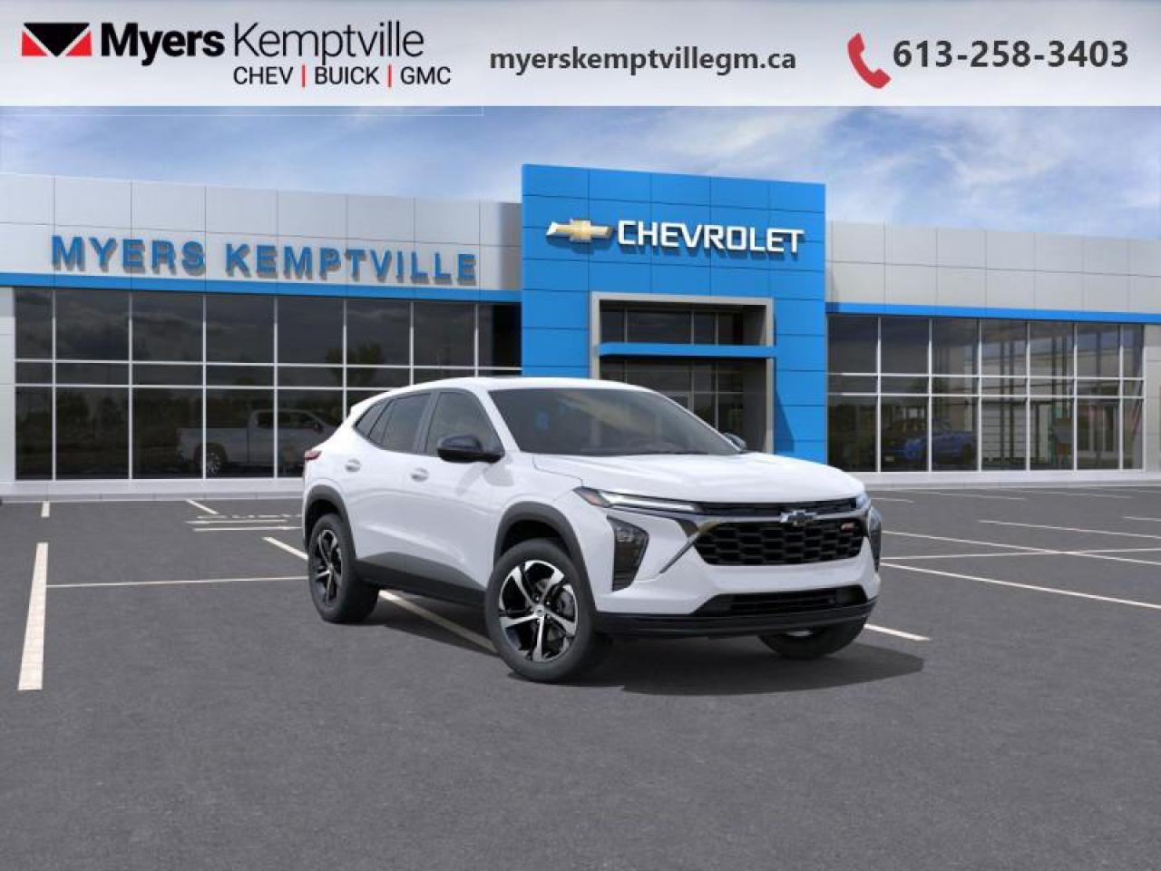 New 2025 Chevrolet Trax 1RS  - Sunroof for sale in Kemptville, ON