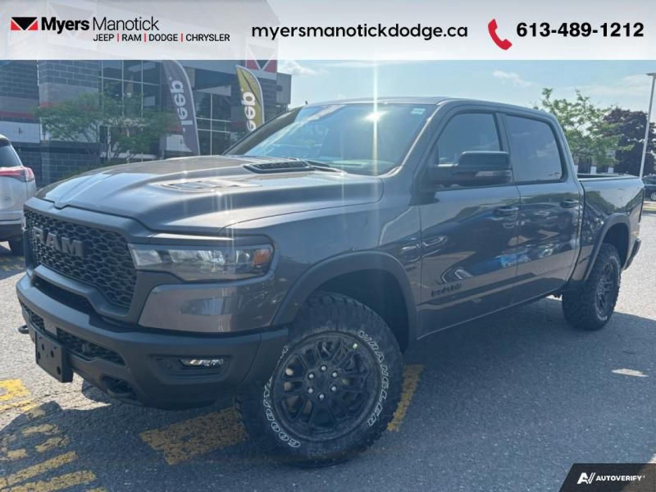 New 2025 RAM 1500 Rebel for sale in Ottawa, ON