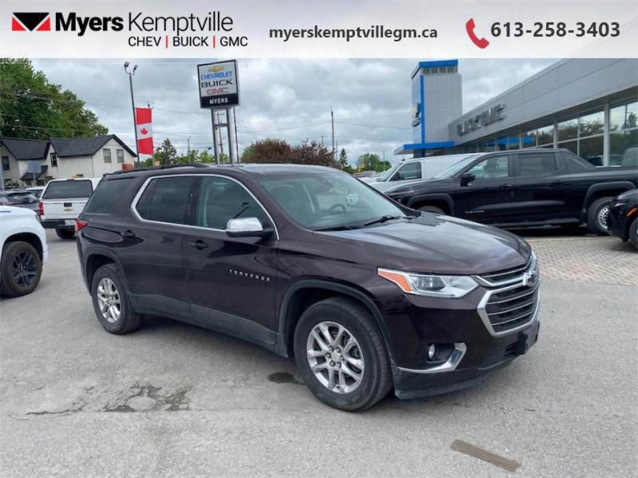 Used 2021 Chevrolet Traverse LT Cloth  - Heated Seats for sale in Kemptville, ON