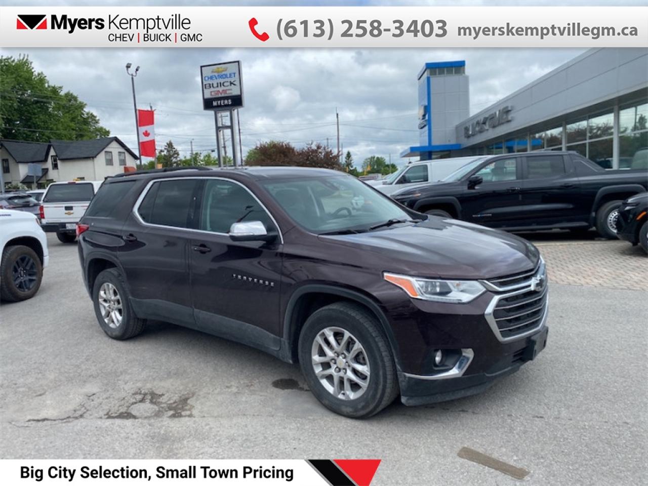 Used 2021 Chevrolet Traverse LT Cloth  - Heated Seats for sale in Kemptville, ON