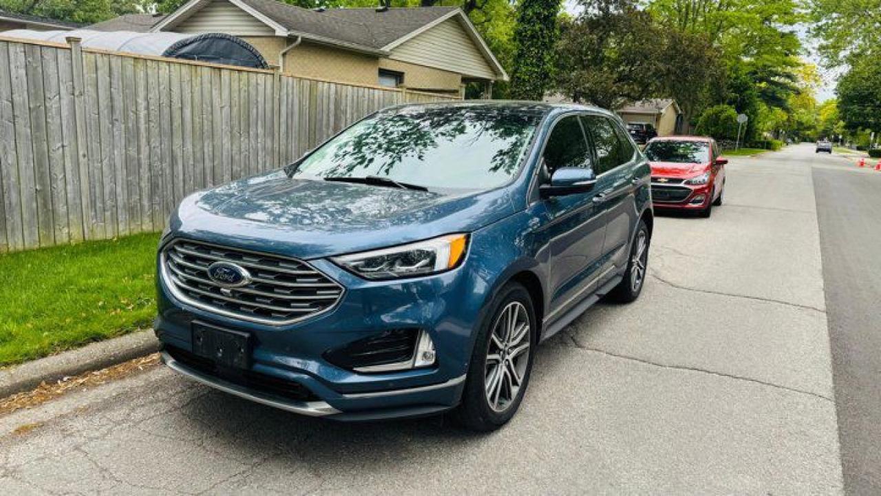 Used 2019 Ford Edge TitaniumAWD | Tow Pkg | Plus Pkg | Leather | Nav | Pano Roof | Adaptive Cruise | Heated Wheel & More for sale in Guelph, ON