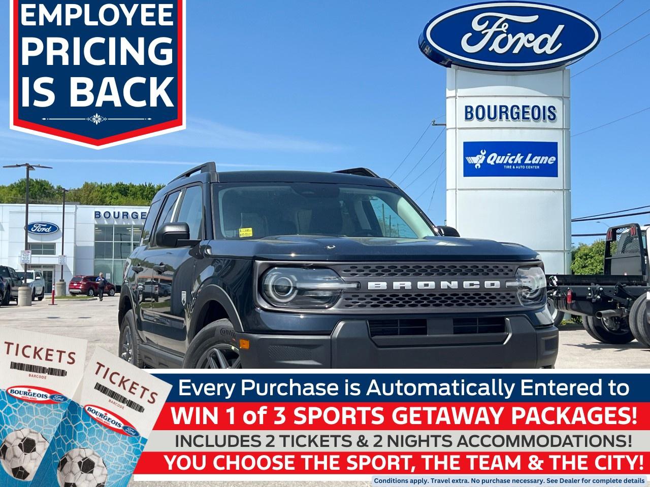 New 2025 Ford Bronco Sport Big Bend 4x4 for sale in Midland, ON
