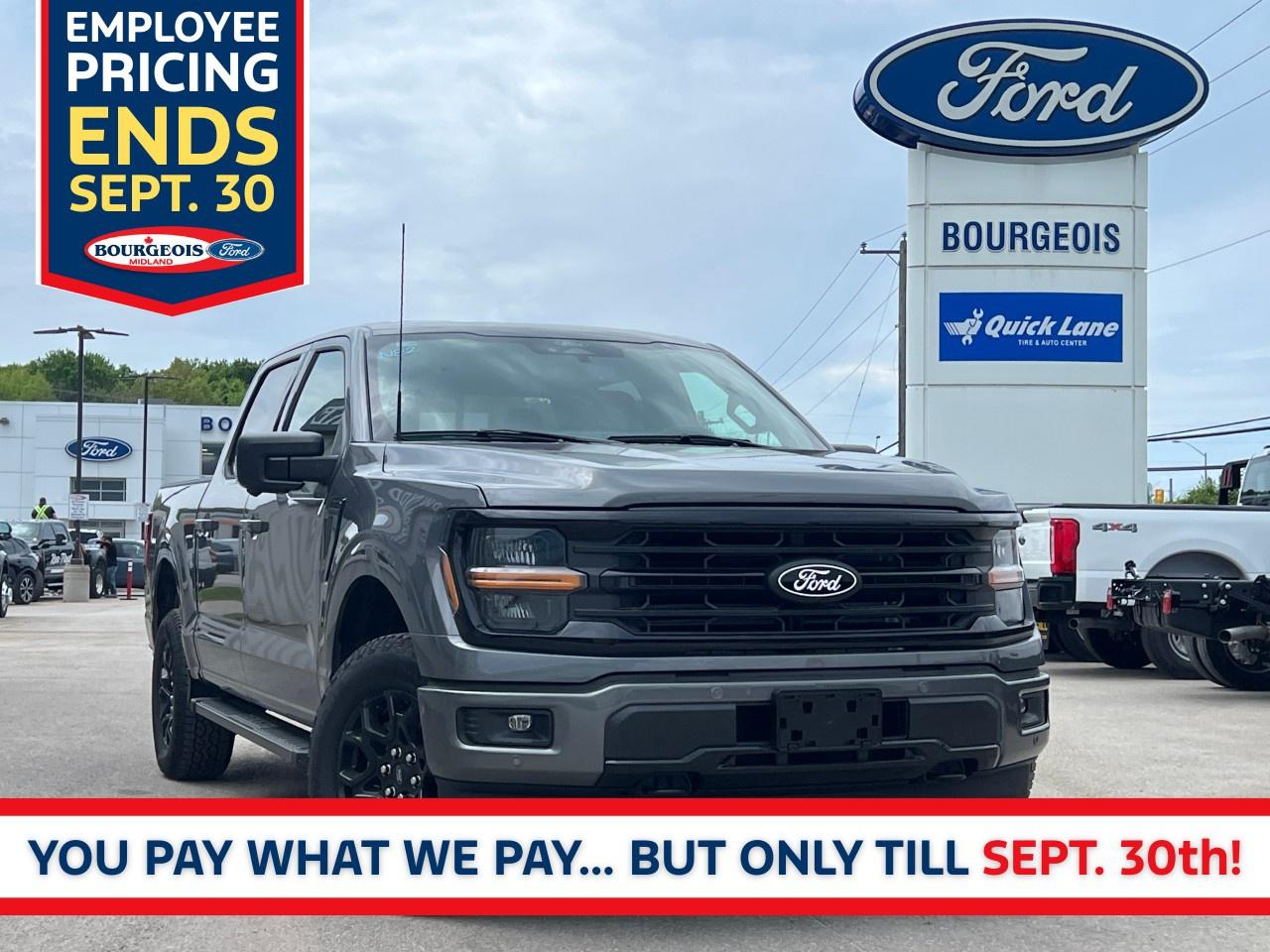 New 2025 Ford F-150 XLT 4WD SuperCrew 5.5' Box for sale in Midland, ON