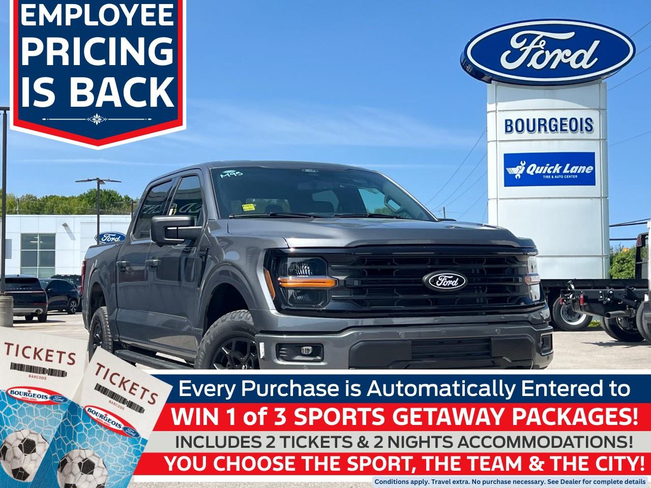 New 2025 Ford F-150 XLT 4WD SuperCrew 5.5' Box for sale in Midland, ON