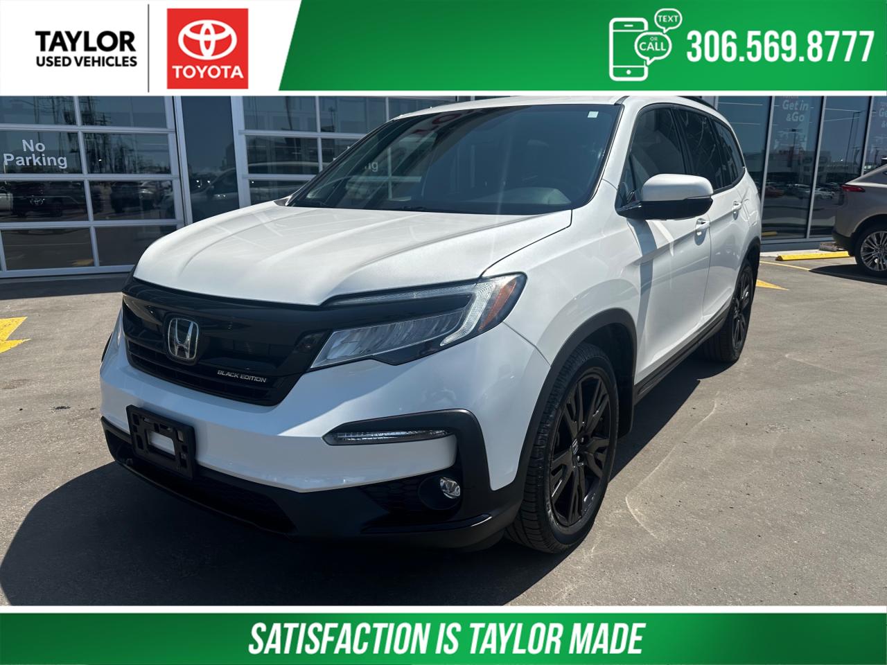 Used 2020 Honda Pilot Black Edition for sale in Regina, SK