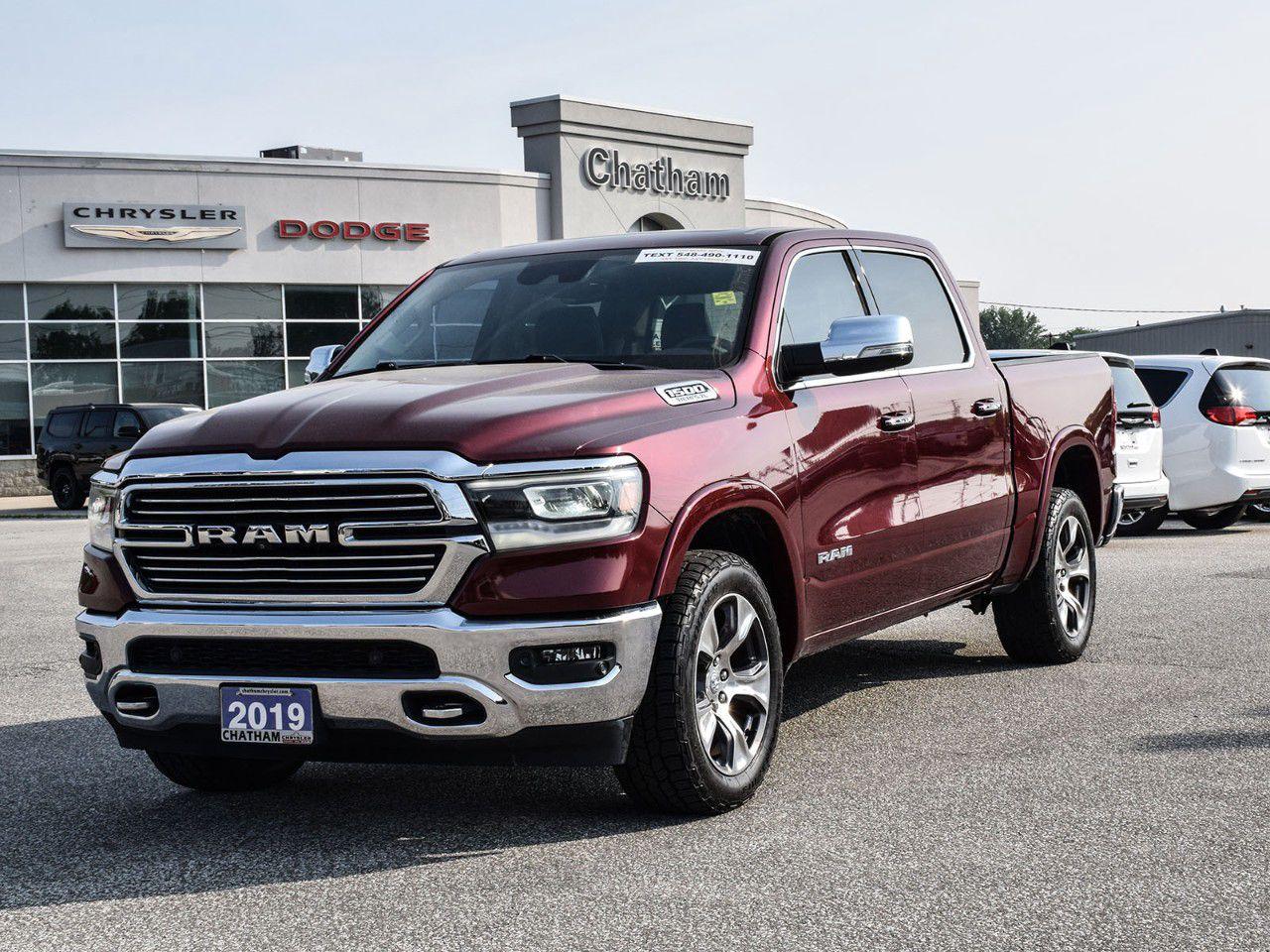 Used 2019 RAM 1500 Laramie 4x4 Crew Cab 5'7