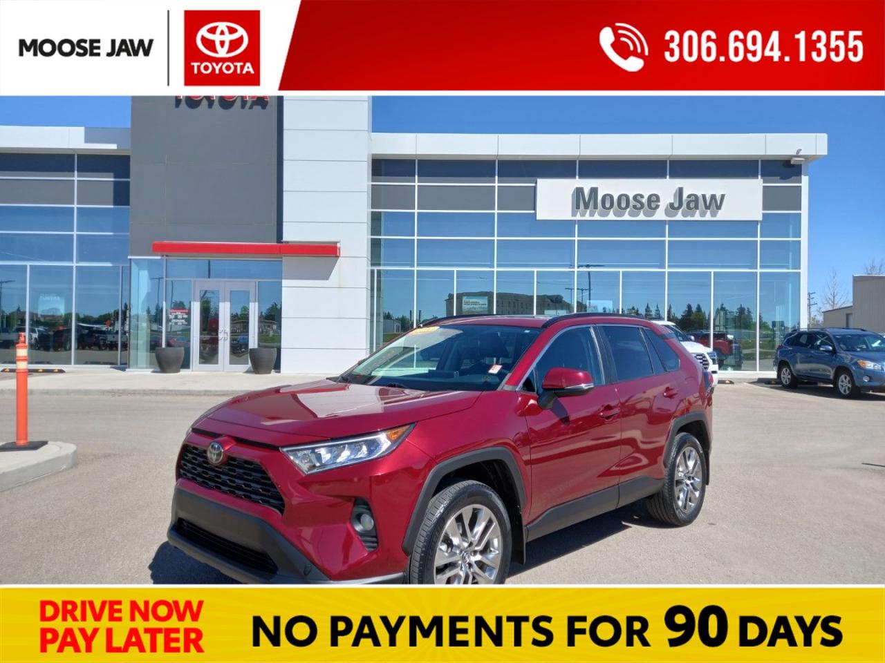 Used 2020 Toyota RAV4 XLE LOCAL TRADE, HEATED POWER SOFTEX SEATS, MOONROOF, HEATED STEERING WHEEL, DUAL ZONE A/C, 7