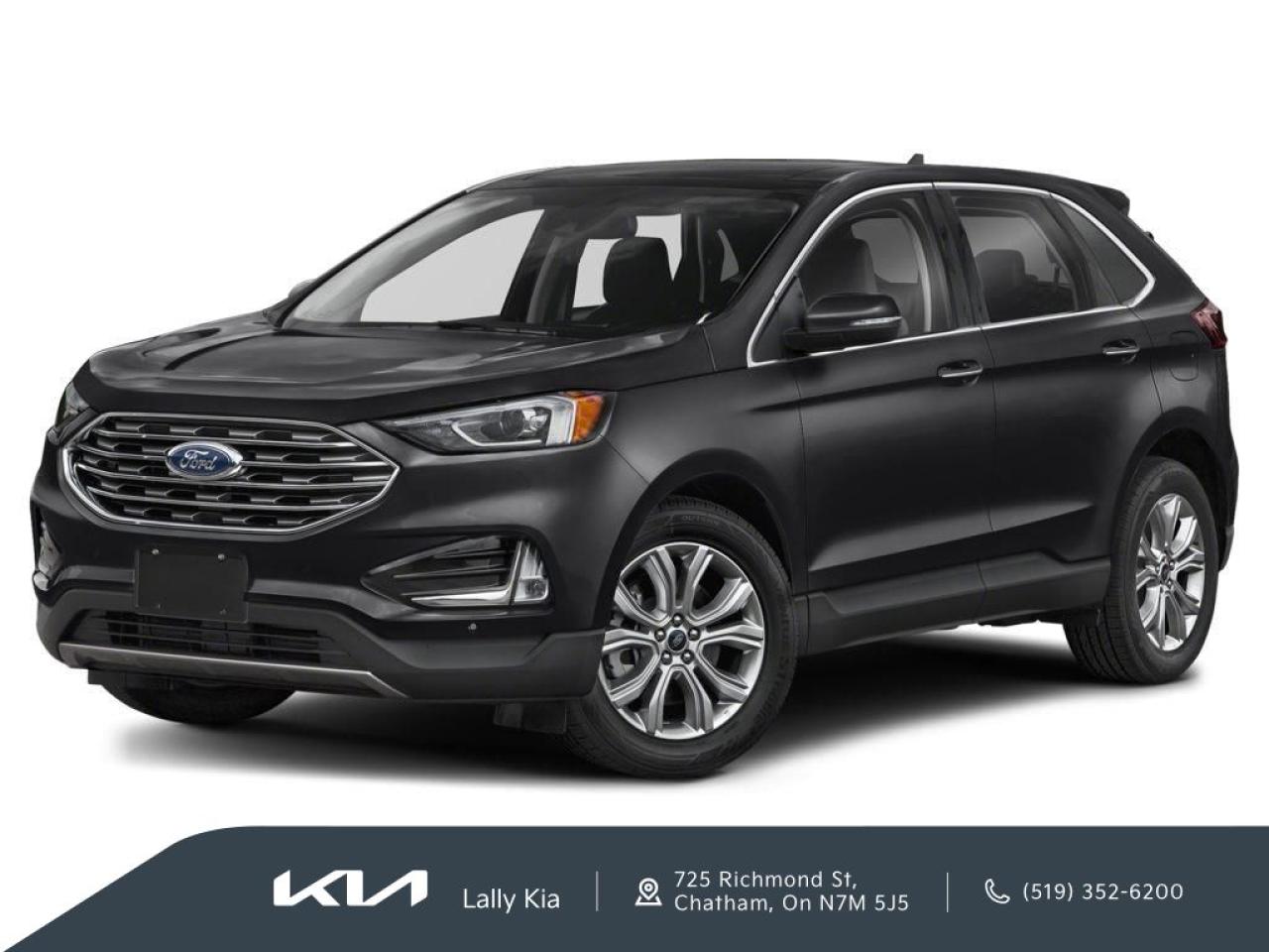 Used 2024 Ford Edge Titanium New Arrival | AWD | Clean CarFax | Loaded for sale in Chatham, ON