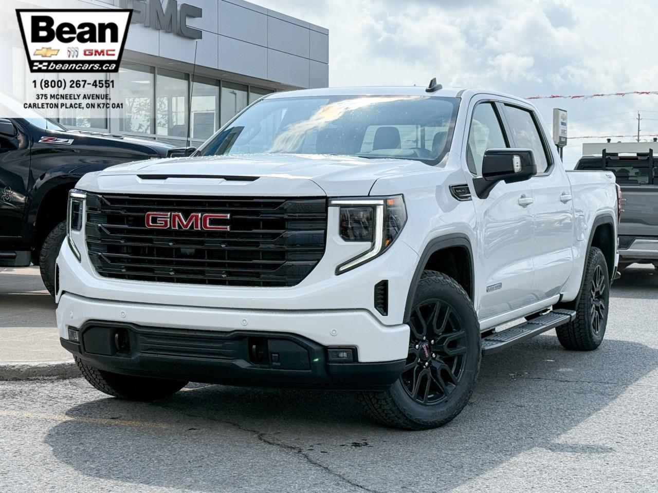 New 2025 GMC Sierra 1500 Elevation 5.3L V8 WITH REMOTE START/ENTRY, HEATED SEATS, HEATED STEERING WHEEL, CRUISE CONTROL, HD REAR VISION CAMERA, BOSE SOUND SYSTEM for sale in Carleton Place, ON