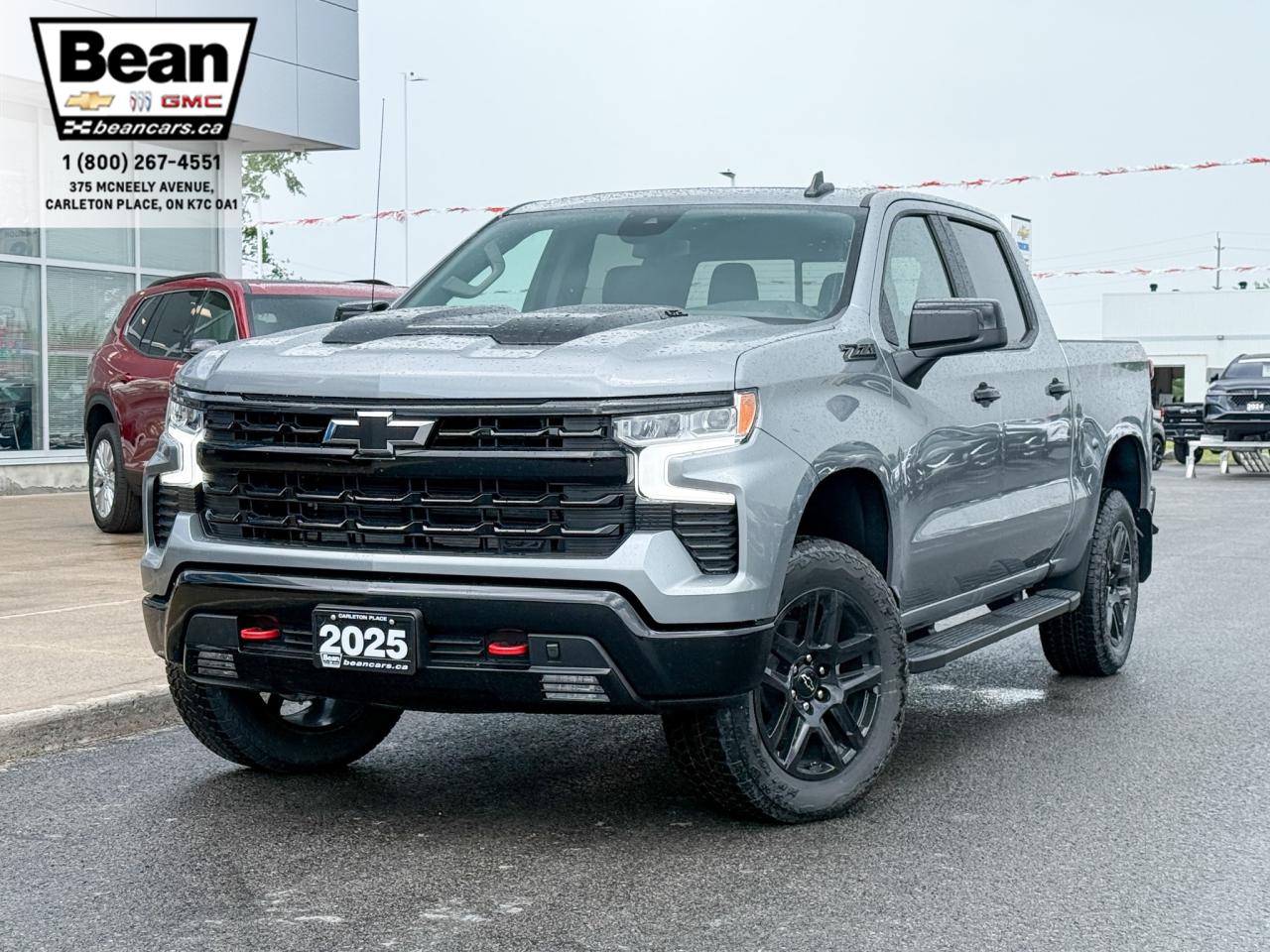 New 2025 Chevrolet Silverado 1500 LT Trail Boss 6.2L V8 WITH REMOTE START/ENTRY, SUNROOF, HEATED SEATS, HEATED STEERING WHEEL, HITCH GUIDANCE, HD REAR VISION CAMERA for sale in Carleton Place, ON