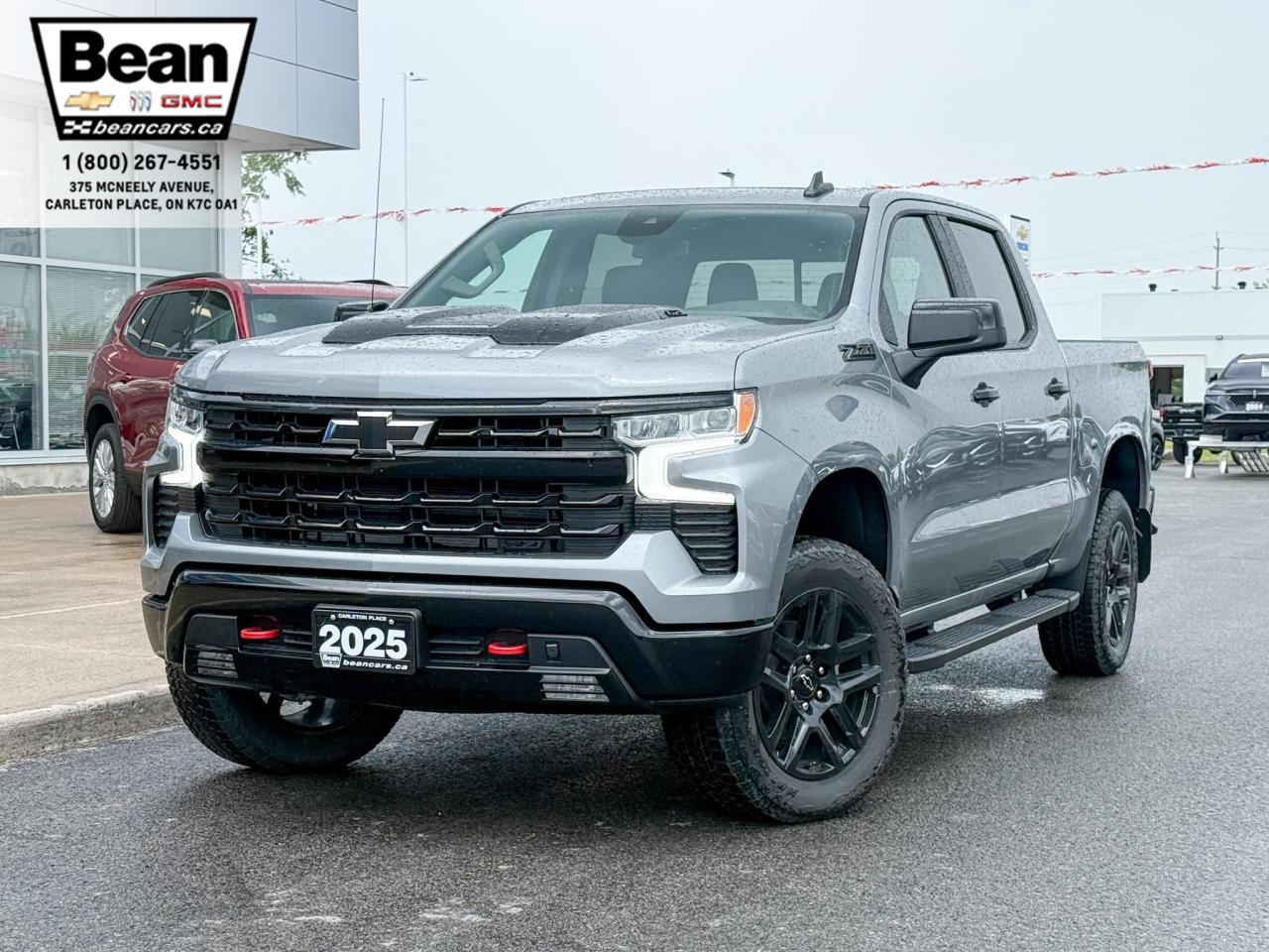 New 2025 Chevrolet Silverado 1500 LT Trail Boss 6.2L V8 WITH REMOTE START/ENTRY, SUNROOF, HEATED SEATS, HEATED STEERING WHEEL, HITCH GUIDANCE, HD REAR VISION CAMERA for sale in Carleton Place, ON