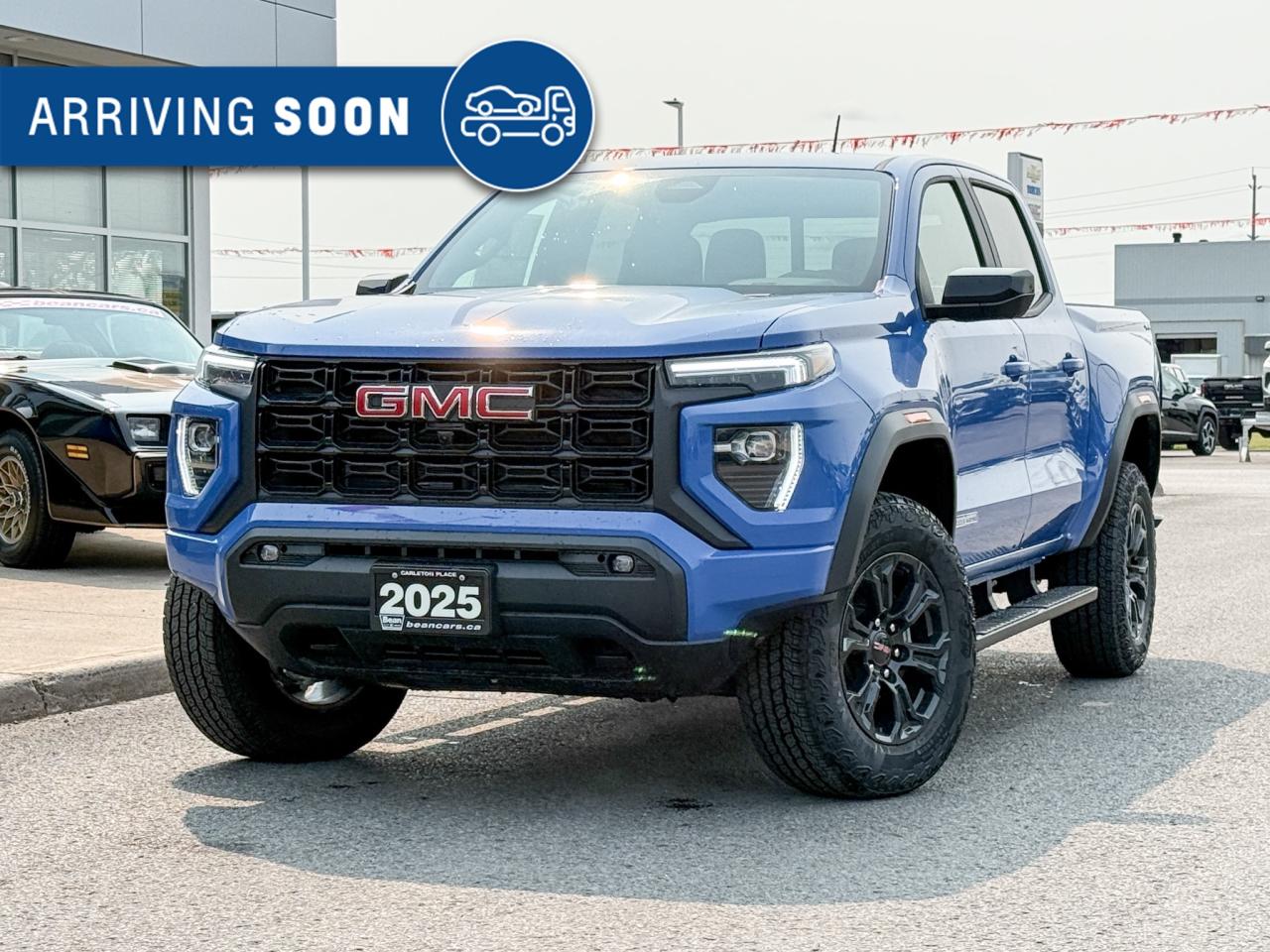 New 2025 GMC Canyon Elevation 2.7L 4 CYL WITH REMOTE START/ENTRY, HEATED SEATS, HD SURROUND VISION, TRAILER BRAKE CONTROLLER, APPLE CARPLAY AND ANDROID AUTO for sale in Carleton Place, ON