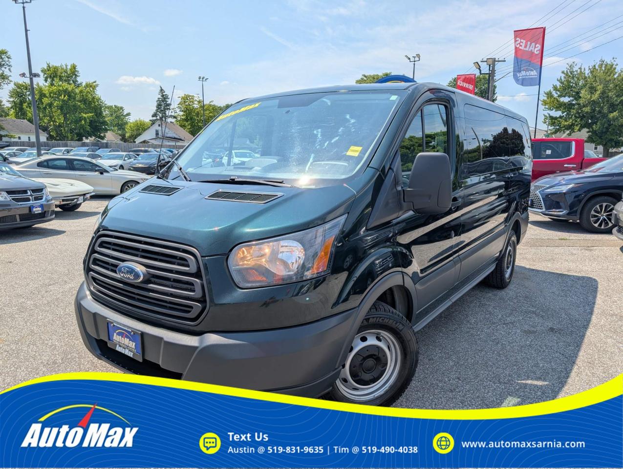 Used 2017 Ford Transit T-150 8 pass Wagon XLT-2wd-v6 for sale in Sarnia, ON