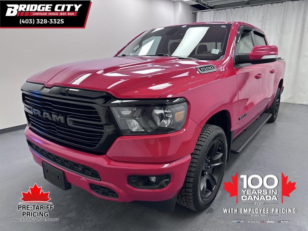 Used 2020 RAM 1500 Big Horn 5.7L Hemi - Night Edition - Bed Utility Pkg - 8.4