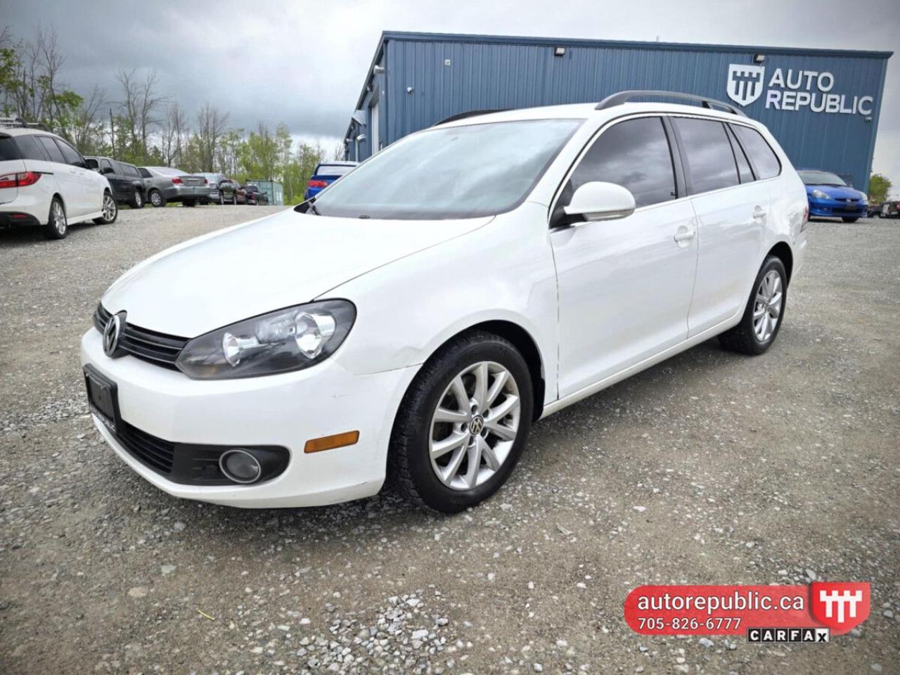 Used 2012 Volkswagen Golf Sportwagen TDI Certified Oil Sprayed No Accidents for sale in Orillia, ON