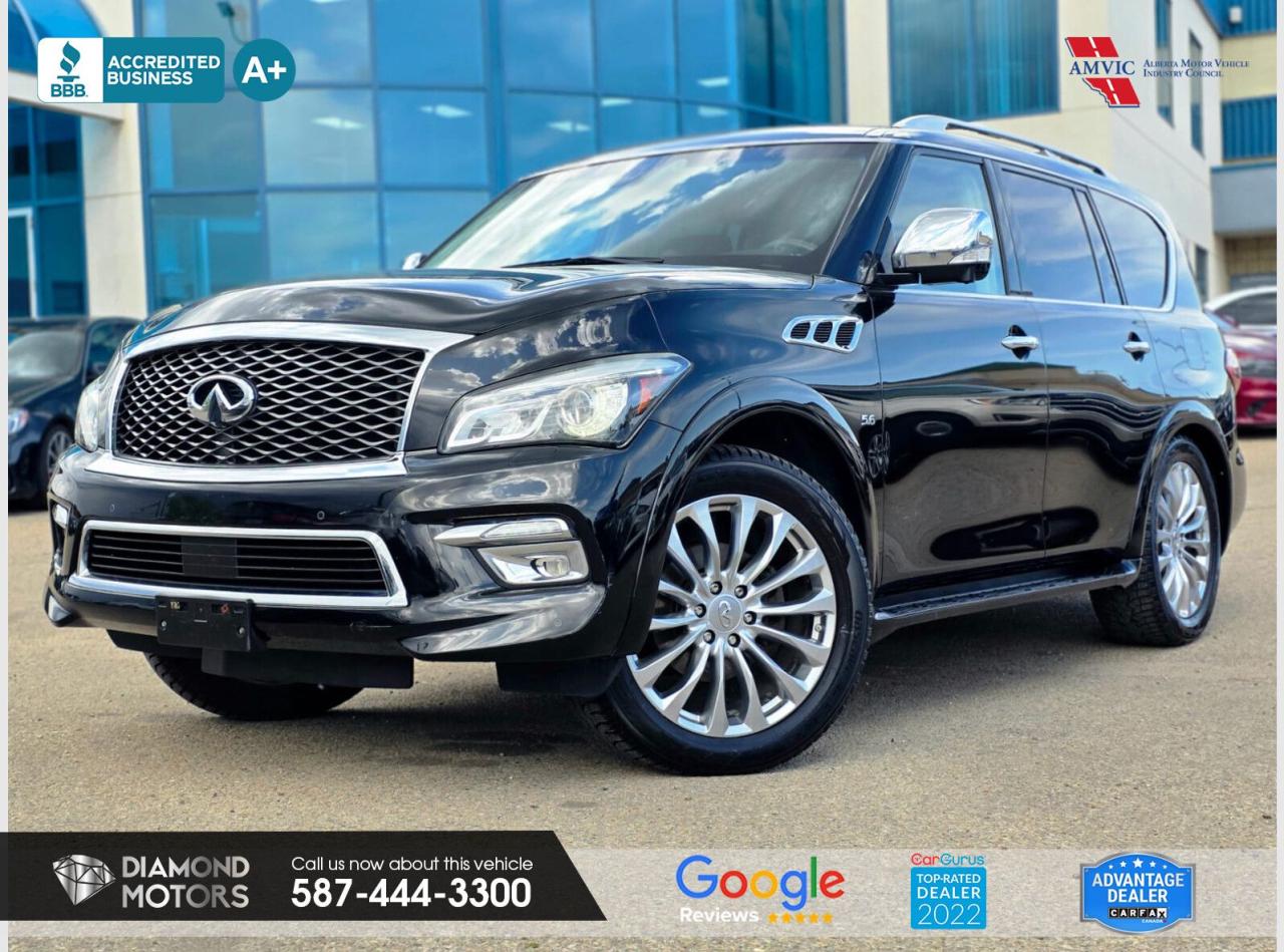 Used 2016 Infiniti QX80 4WD 4DR 8-PASSENGER for sale in Edmonton, AB