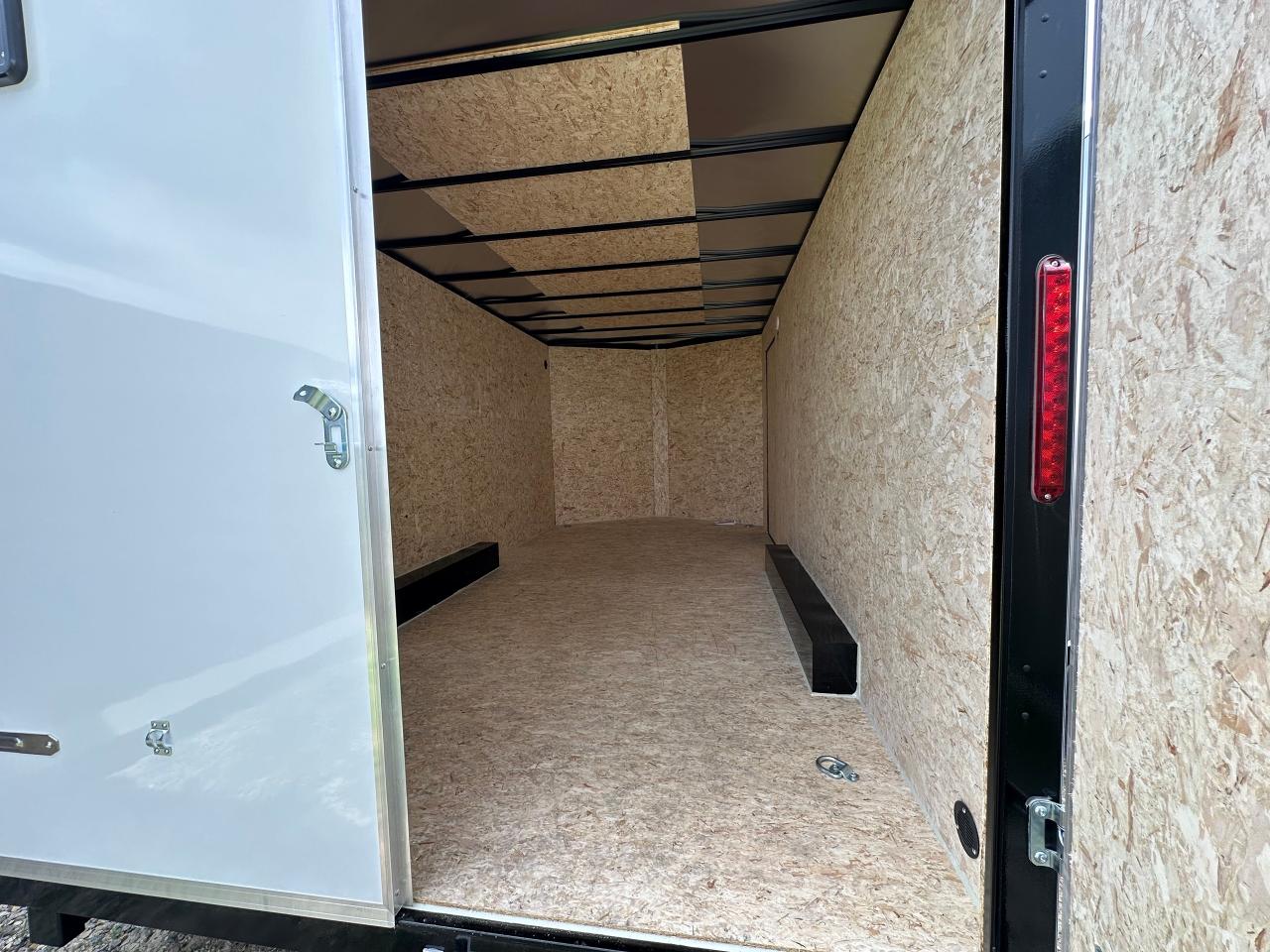 2025 Prairie Road Trailer 8.5 x 16' Prairie Road Barn Door Photo3