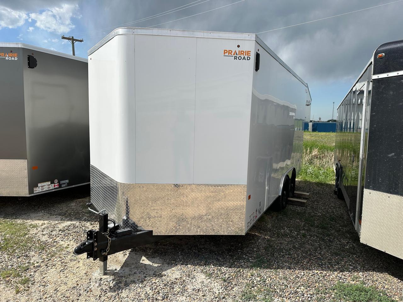 2025 Prairie Road Trailer 8.5 x 16' Prairie Road Barn Door Photo1
