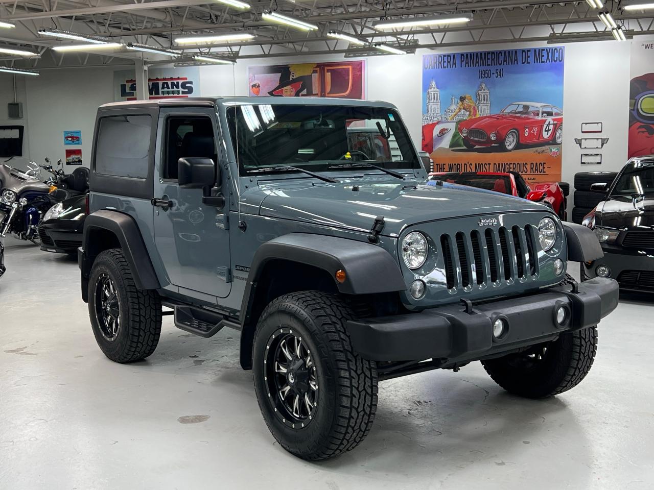 Used 2015 Jeep Wrangler Sport w Leather & Mild Lift for sale in Paris, ON