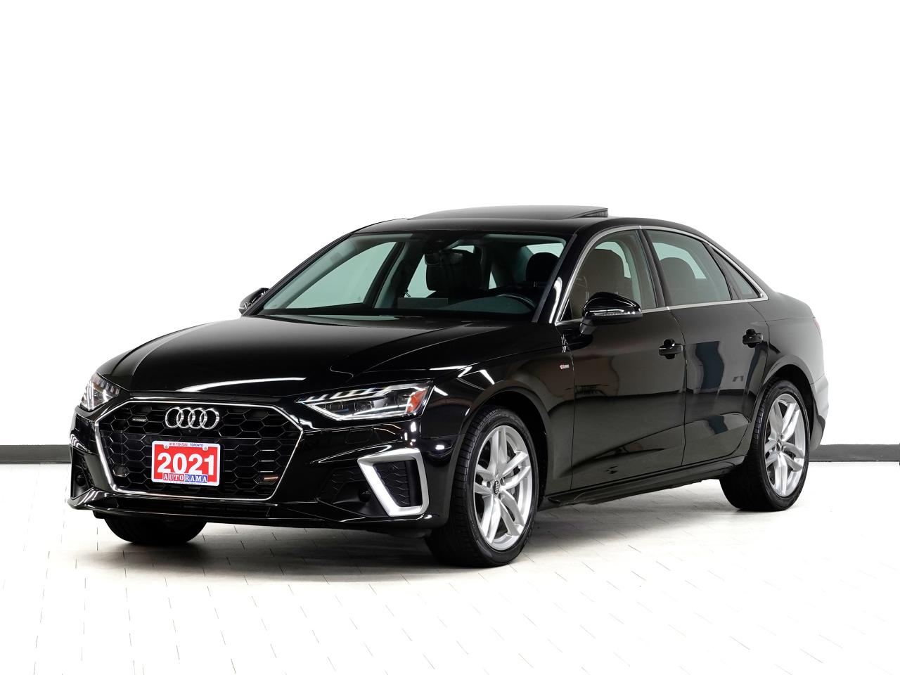 2021 Audi A4 PROGRESIV | AWD | S-Line | Nav | Leather | Sunroof