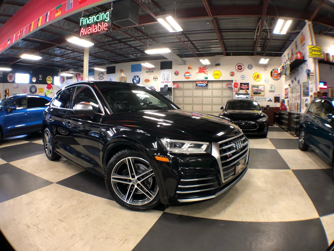 Used 2018 Audi SQ5 PROGRESSIV AWD NAVI LEATHER PAN/ROOF B/SPOT CAMERA for sale in North York, ON