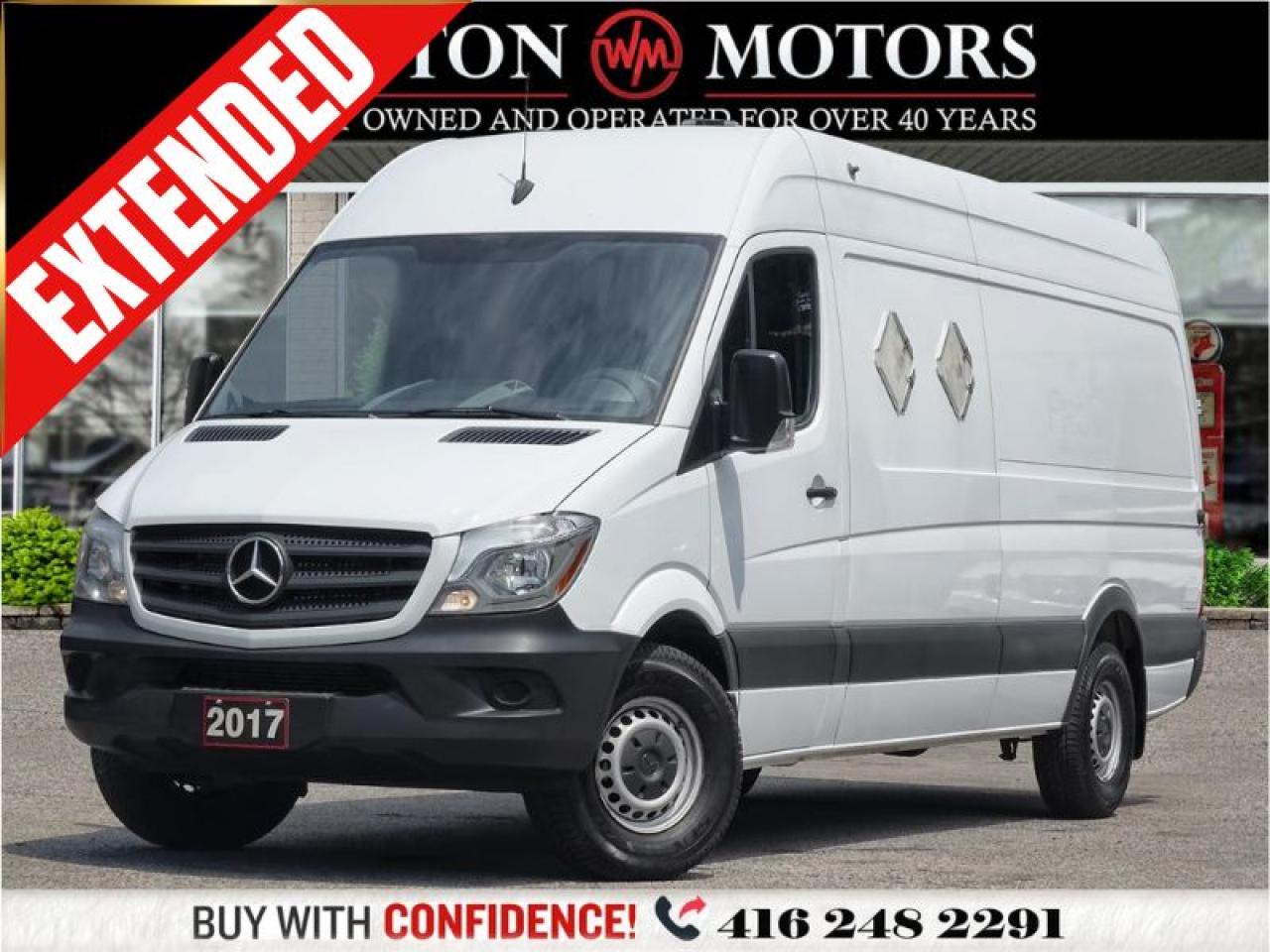 2017 Mercedes-Benz Sprinter EXTENDED*HIGHROOF*DIESEL*REV-CAM