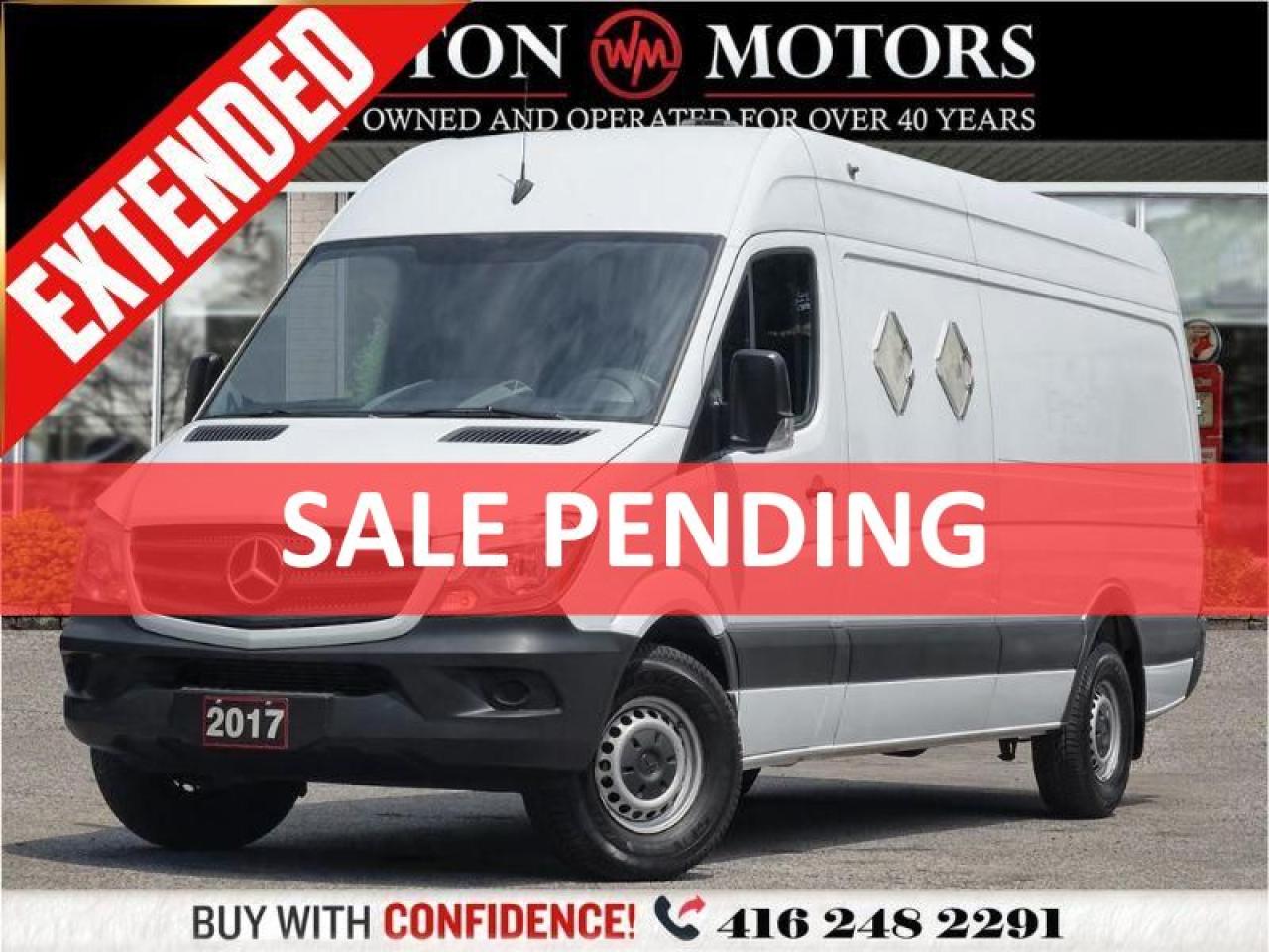 2017 Mercedes-Benz Sprinter EXTENDED*HIGHROOF*DIESEL*REV-CAM