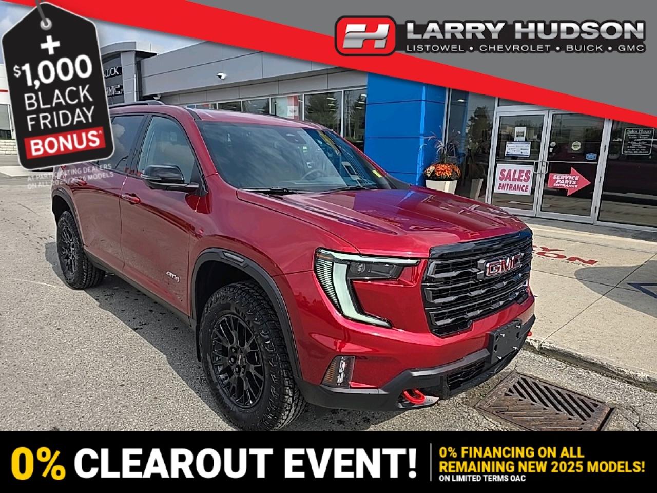 New 2025 GMC Acadia AT4 for sale in Listowel, ON