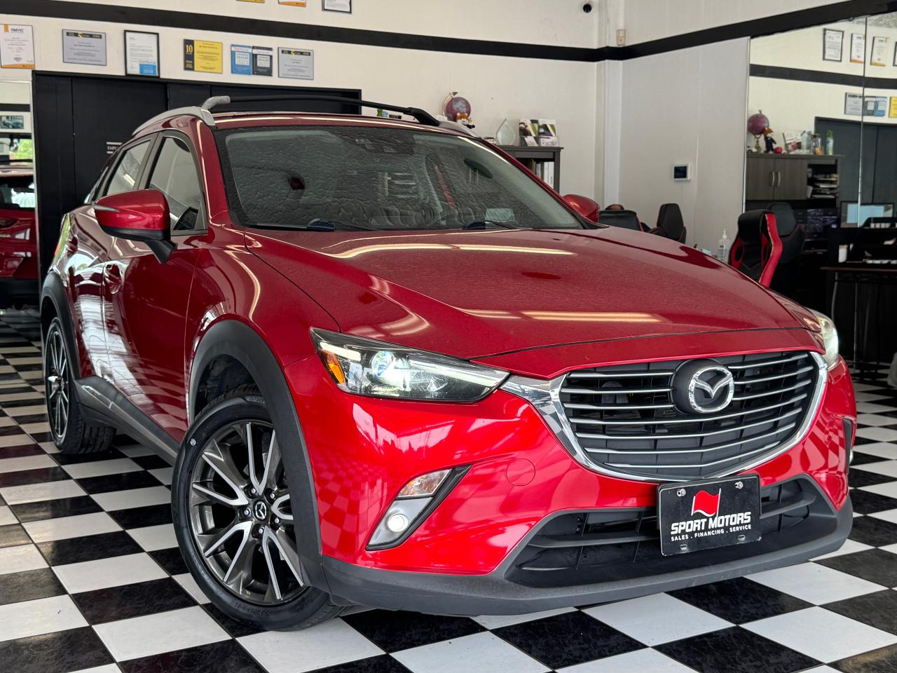 2016 Mazda CX-3 AWD GT+New Tires+Camera+BSM+Roof+GPS+CLEAN CARFAX Photo79