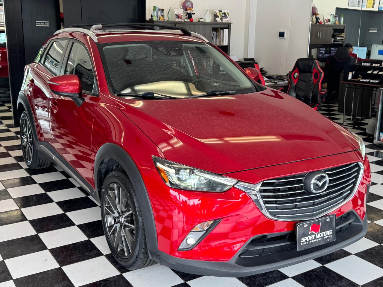 2016 Mazda CX-3 AWD GT+New Tires+Camera+BSM+Roof+GPS+CLEAN CARFAX Photo73