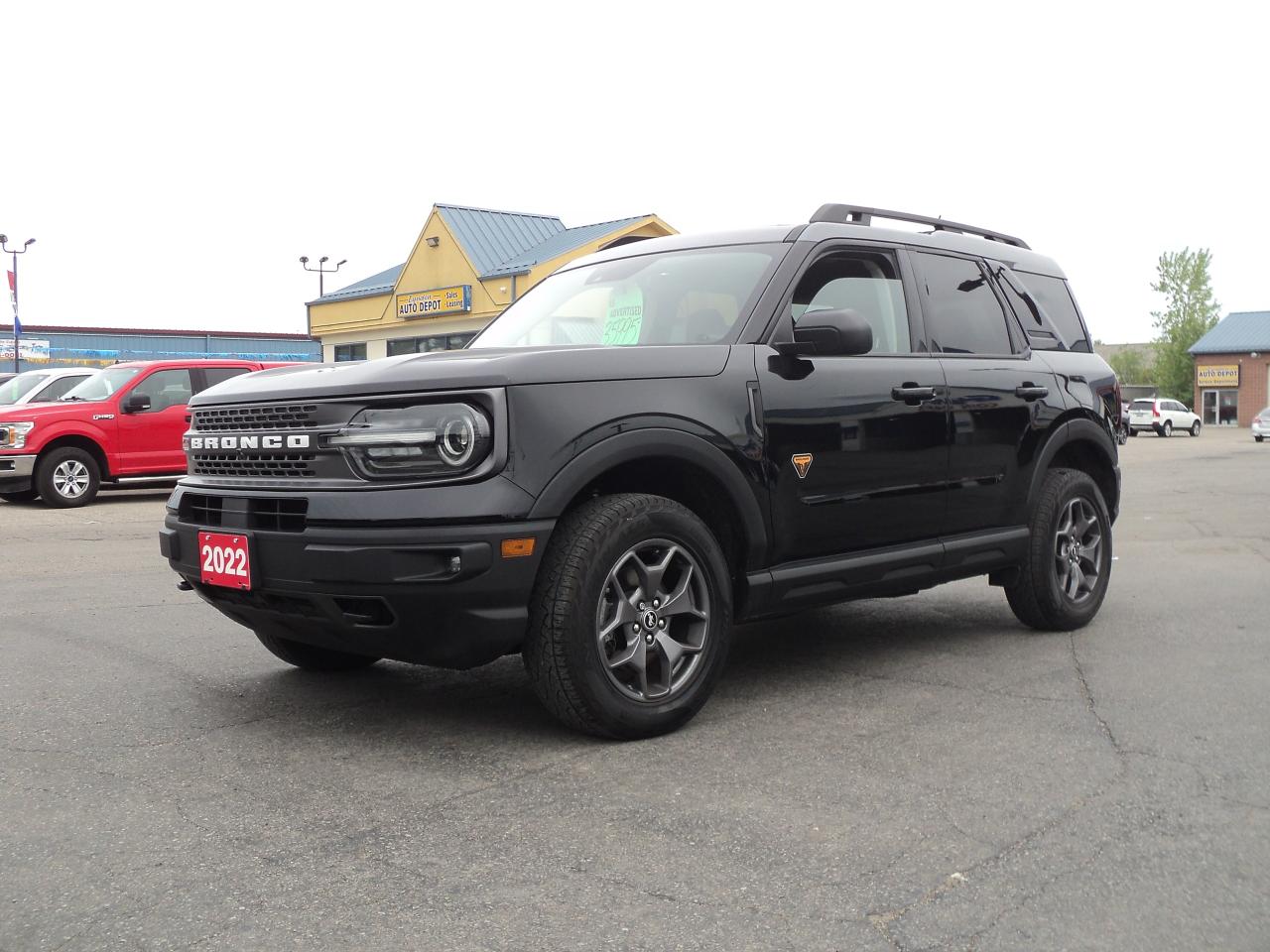 Used 2022 Ford Bronco Sport Badlands 4x4 2.0L4cylGas RoofNavLeatherHeatedSeats for sale in Brantford, ON