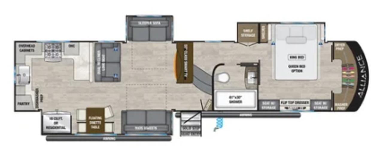 2021 ALLIANCE Paradigm 372RK 