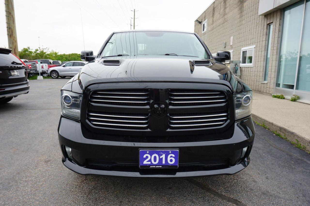 2016 RAM 1500 5.7L HEMI SPORT 4WD CERTIFIED *1 OWNER*FREE ACCIDENT* CAMERA BLUETOOTH LEATHER HEAT/COOL SUNROOF CRUISE ALLOYS - Photo #2
