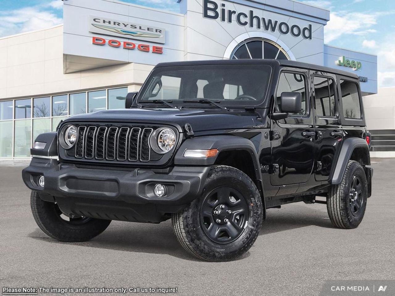 New 2025 Jeep Wrangler Sport | 0% SALES EVENT or UP TO 20% SAVINGS | 100 YEARS IN CANADA | for sale in Winnipeg, MB