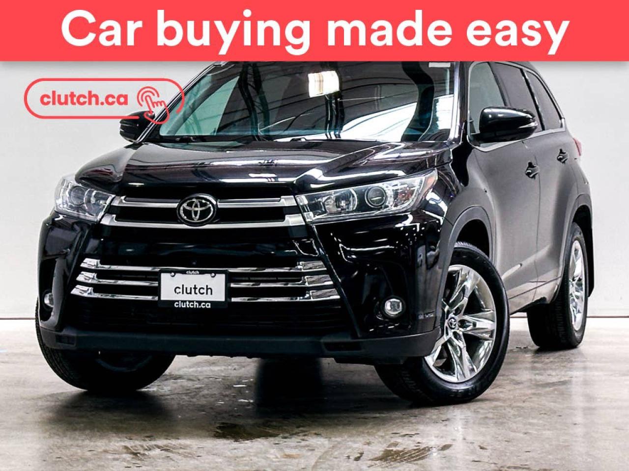 Used 2019 Toyota Highlander Limited AWD w/ Nav, Heated Front Seats, Rearview Cam for sale in Toronto, ON