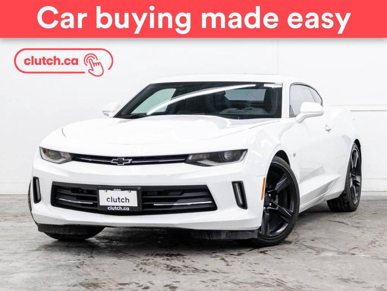 Used 2018 Chevrolet Camaro 2LT w/ RS & Convenience and Lighting Pkg w/Apple CarPlay & Android Auto, Heated Front Seats, Backup Cam for sale in Toronto, ON