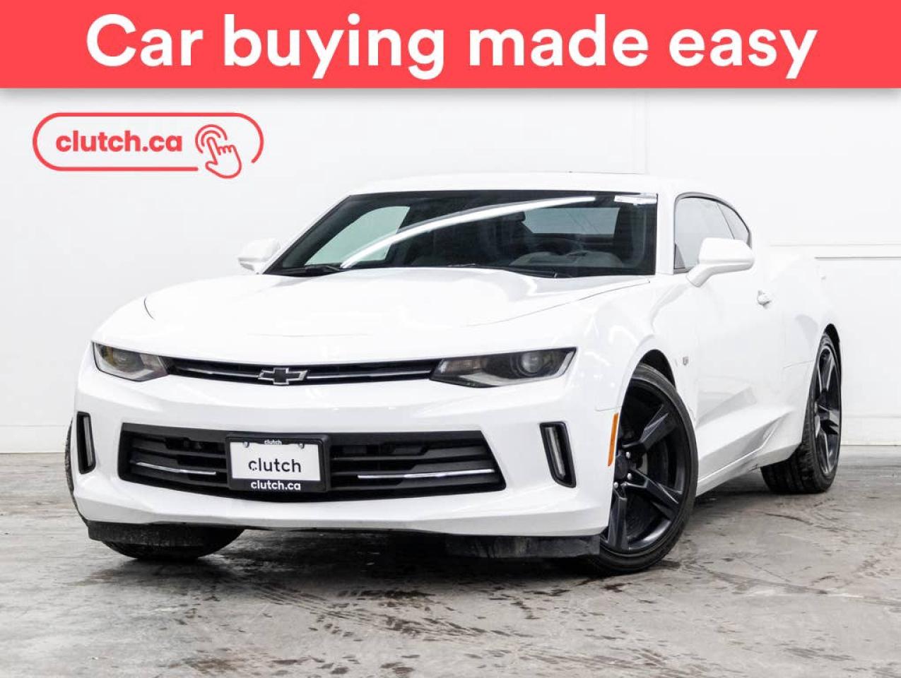 Used 2018 Chevrolet Camaro 2LT w/ RS & Convenience and Lighting Pkg w/Apple CarPlay & Android Auto, Heated Front Seats, Backup Cam for sale in Toronto, ON