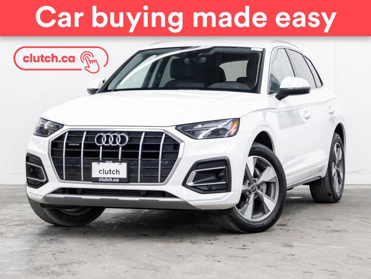 Used 2024 Audi Q5 Komfort AWD w/Apple CarPlay & Android Auto, Heated Front Seats, Backup Cam for sale in Toronto, ON