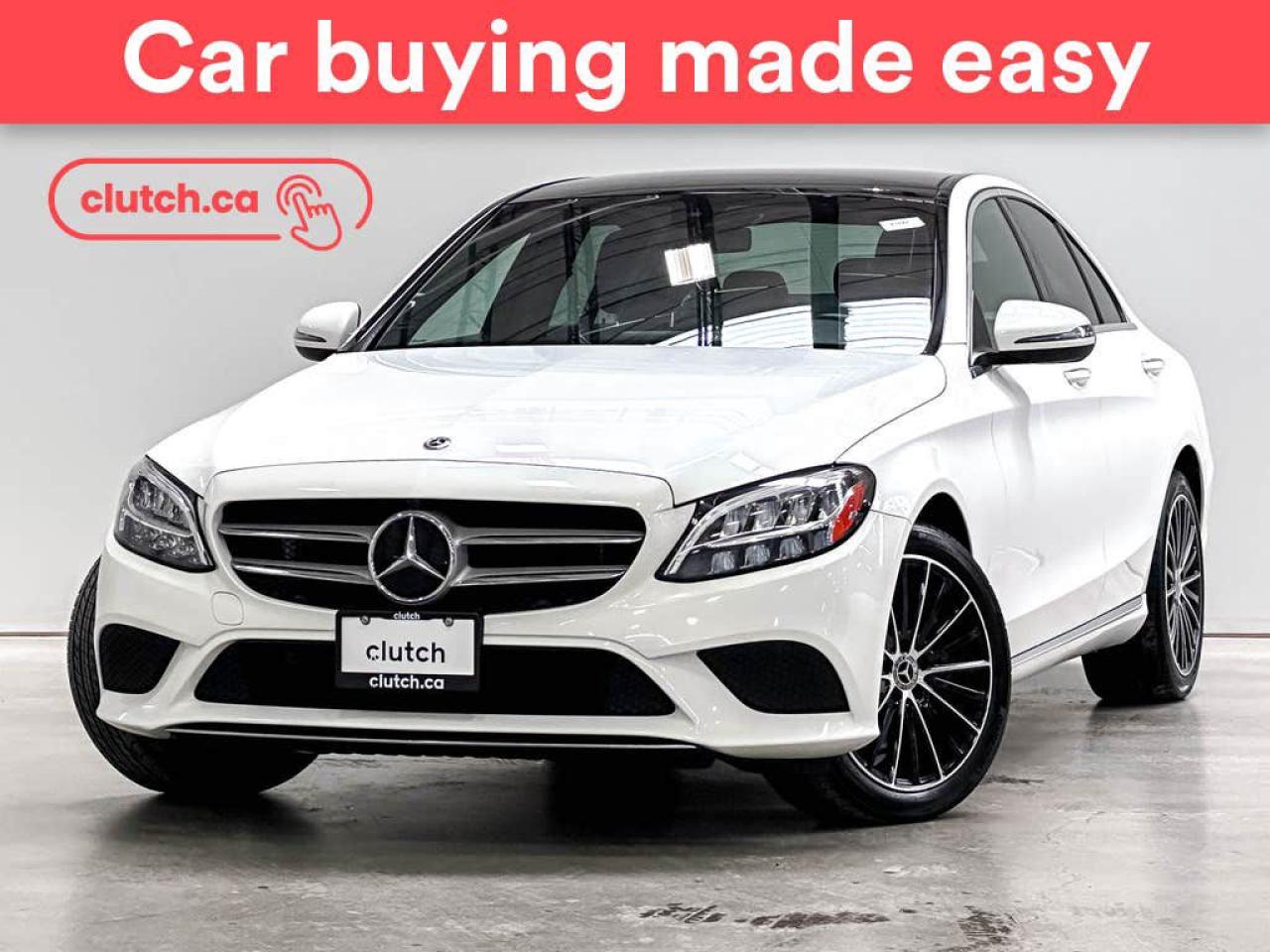 Used 2019 Mercedes-Benz C-Class C 300 4Matic AWD w/ Apple CarPlay, Heated Front Seats, Rearview Cam for sale in Toronto, ON