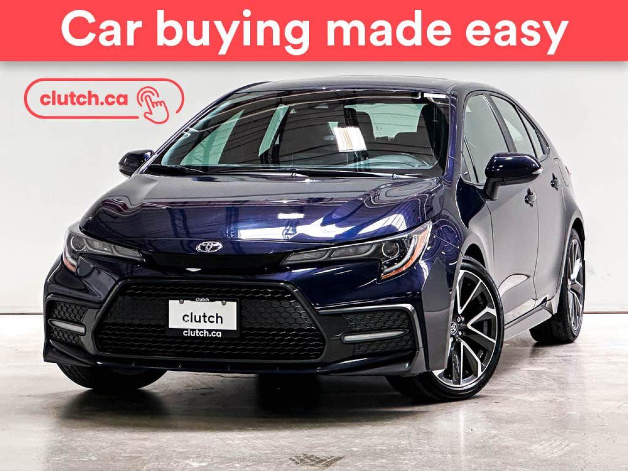 Used 2020 Toyota Corolla SE w/ Apple CarPlay, Heated Front Seats, Rearview Cam for sale in Toronto, ON