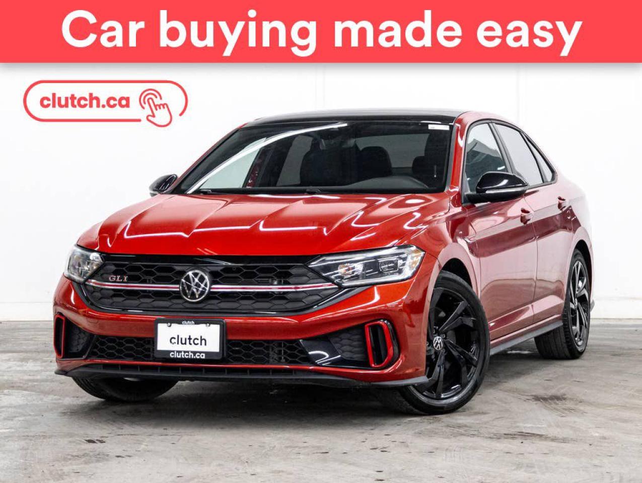 Used 2024 Volkswagen Jetta GLI Autobahn w/Apple CarPlay & Android Auto, Heated Front Seats, Backup Cam for sale in Toronto, ON