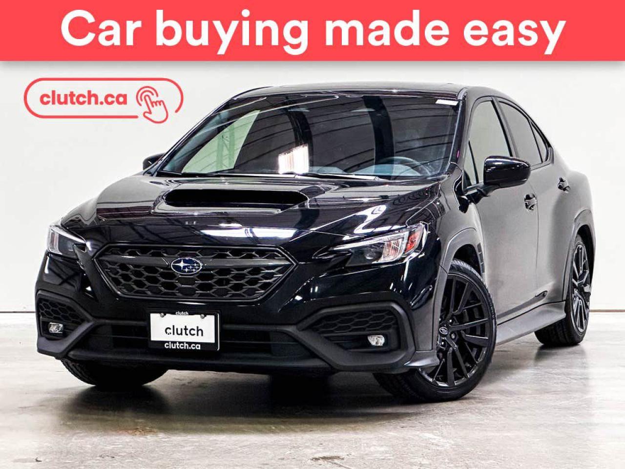 Used 2022 Subaru WRX Sport w/ EyeSight Pkg. w/ Apple CarPlay, Heated Front Seats, Rearview Cam for sale in Toronto, ON