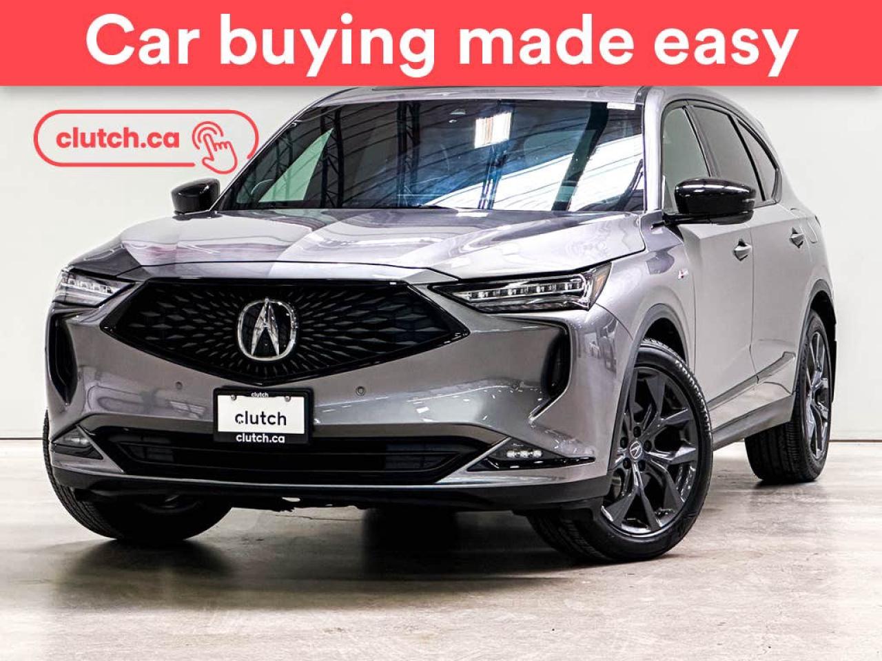 Used 2023 Acura MDX A-Spec SH-AWD w/ Apple CarPlay, Heated Front Seats, Rearview Cam for sale in Toronto, ON