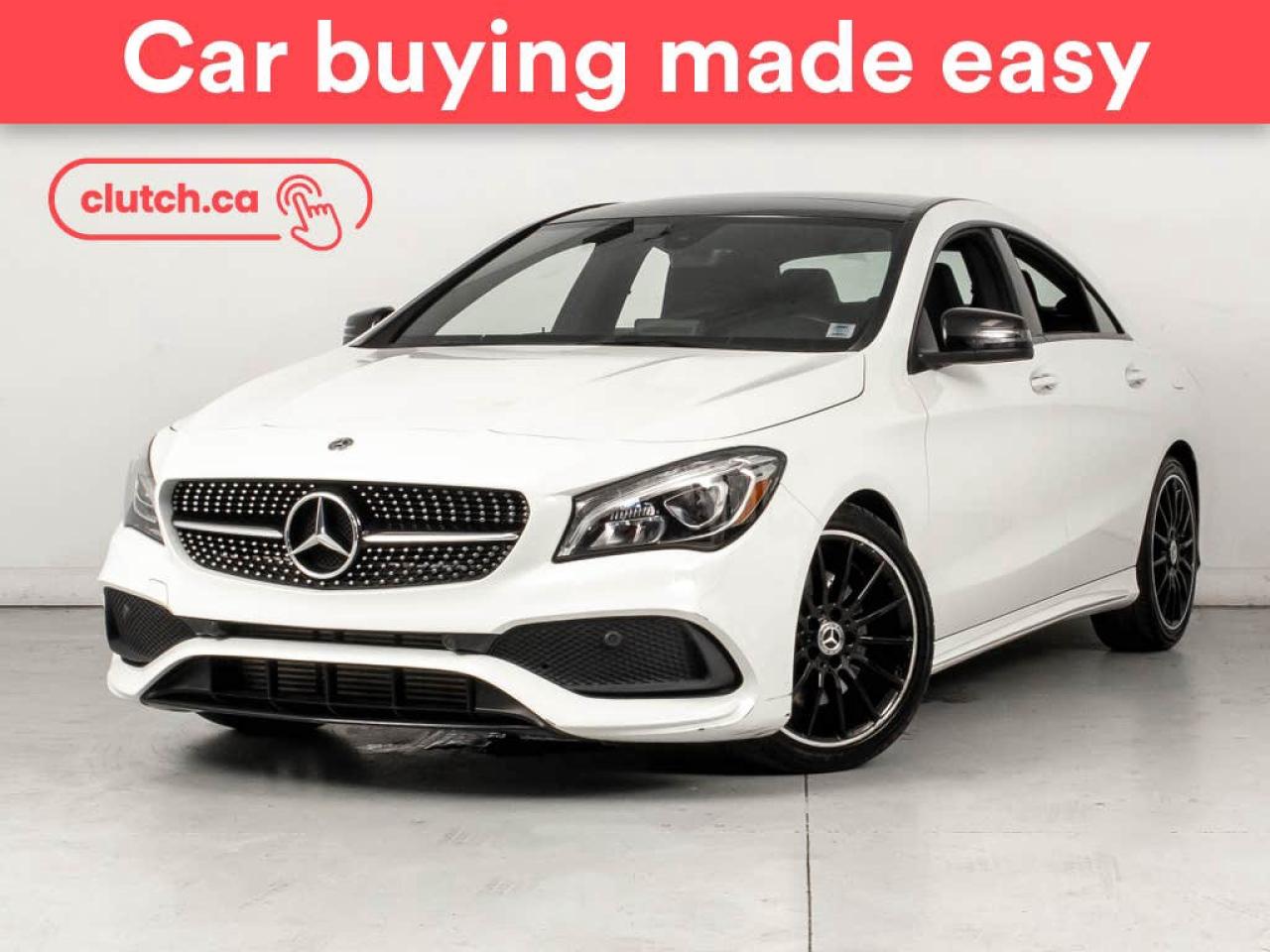 Used 2018 Mercedes-Benz CLA-Class 250 4Matic AWD w/ Front Heated Seats, Rearview Cam, Sunroof for sale in Bedford, NS