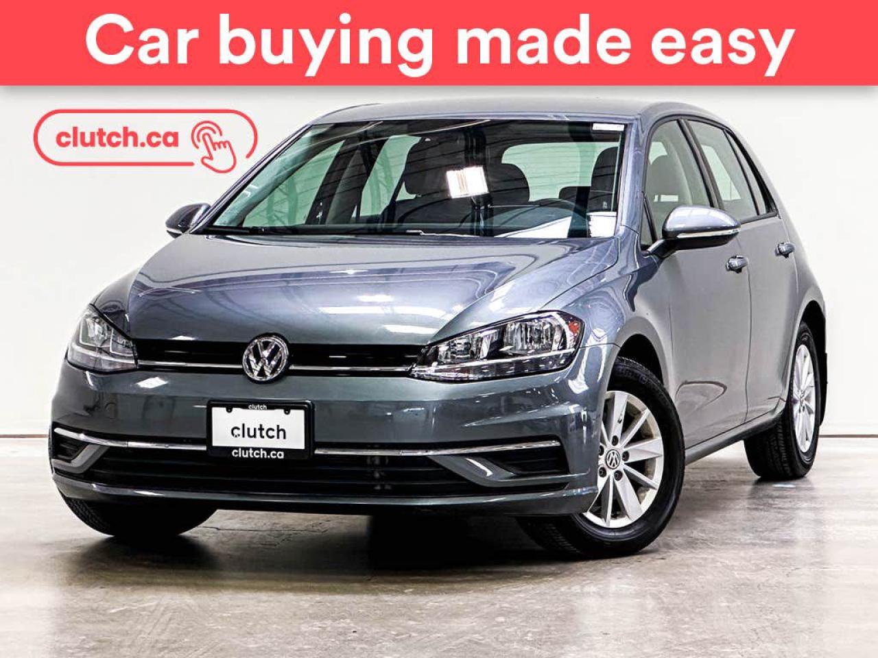 Used 2019 Volkswagen Golf Comfortline w/ Driver Assistance Pkg.  w/ Apple CarPlay, Heated Front Seats, Rearview Cam for sale in Toronto, ON